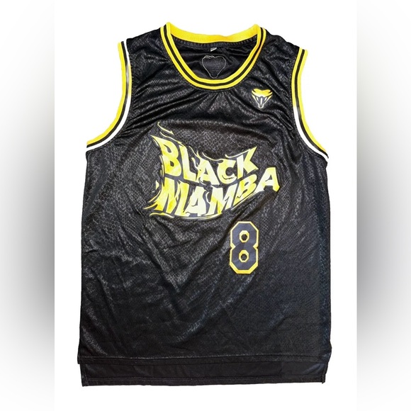 Kobe Bryant Black Mamba City Edition Jersey Medium Jersey Snake Print Lakers #8 - Picture 1 of 4